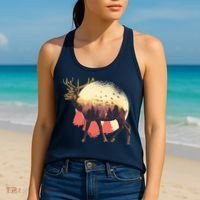 Moose Nature Women's Tank Top thumb 2