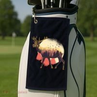 Moose Nature Golf Towel thumb 2