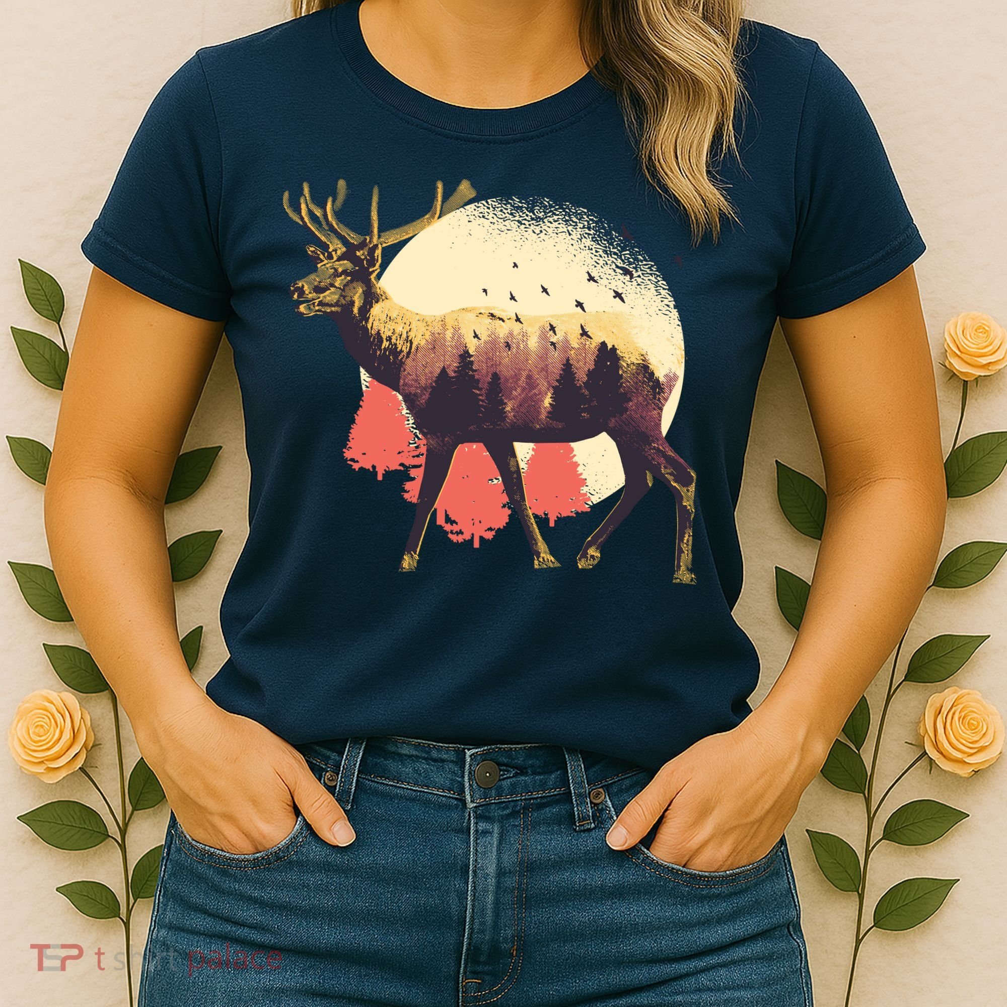 Moose Nature Women's T-Shirt