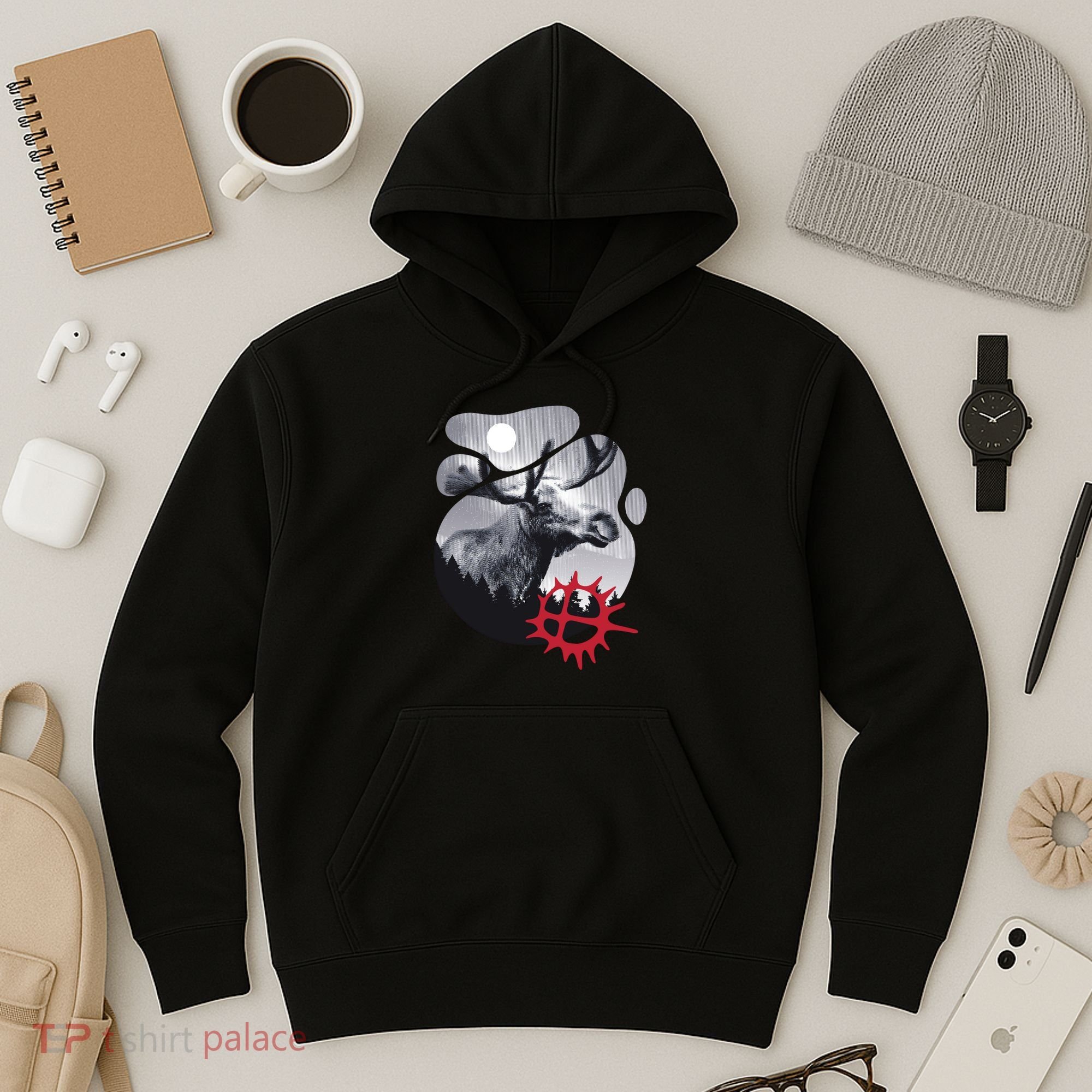 Moose Nature Sami Sun Hoodie