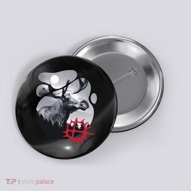 Moose Nature Sami Sun Button