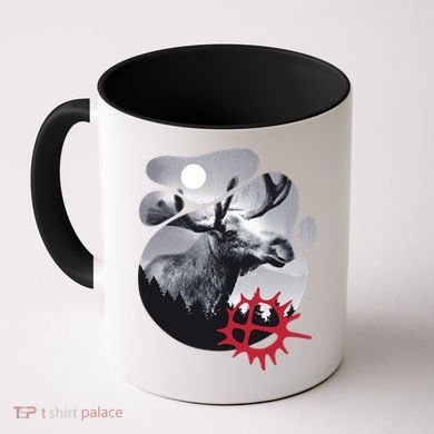 Moose Nature Sami Sun Coffee Mug