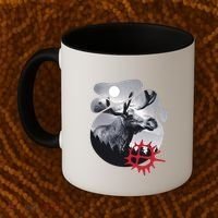 Moose Nature Sami Sun Coffee Mug thumb 2
