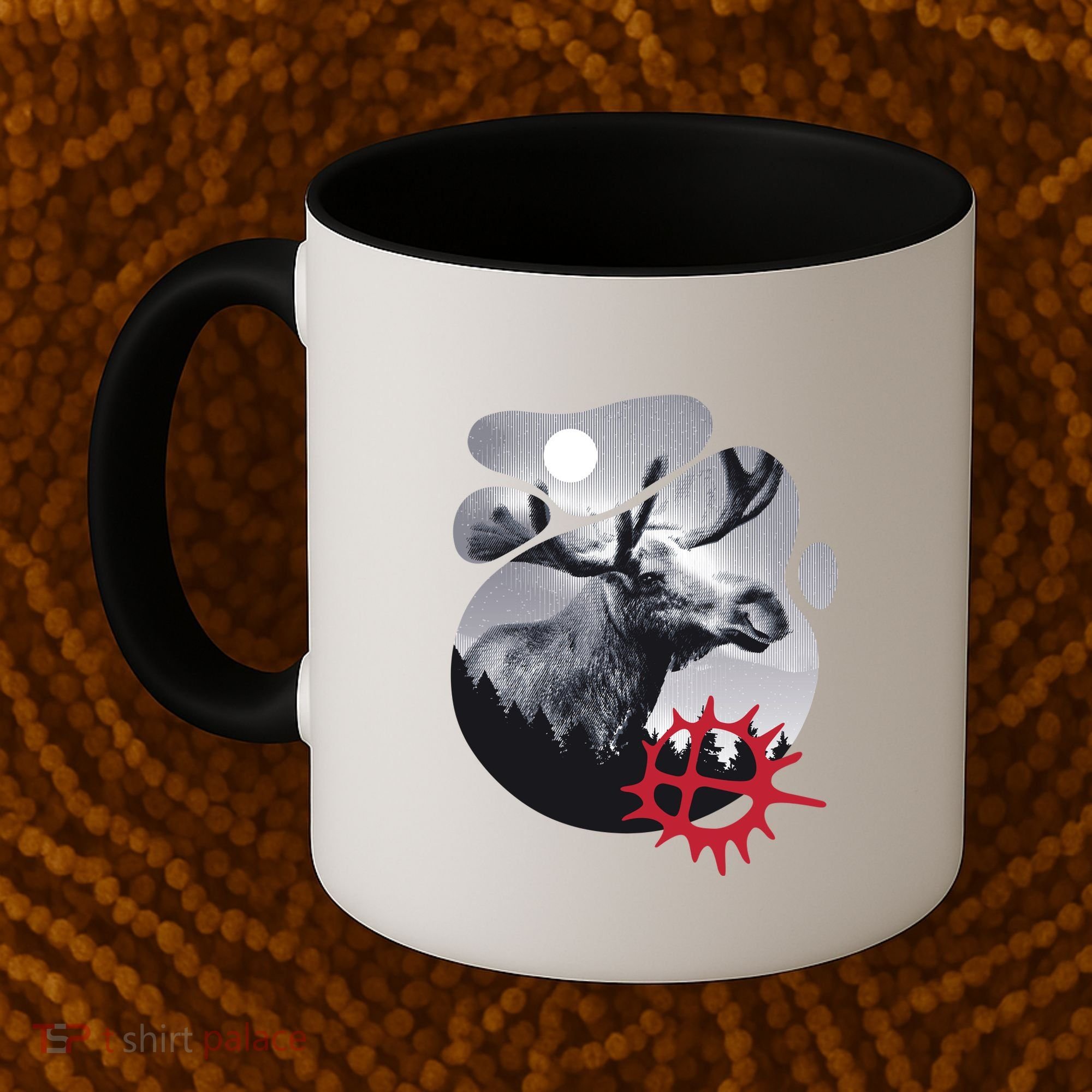 Moose Nature Sami Sun Coffee Mug