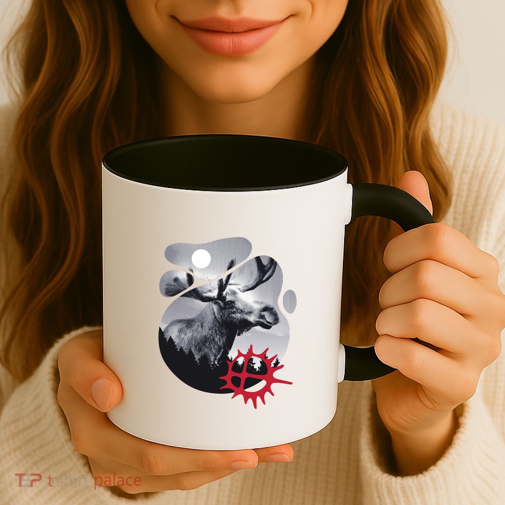 Moose Nature Sami Sun Coffee Mug