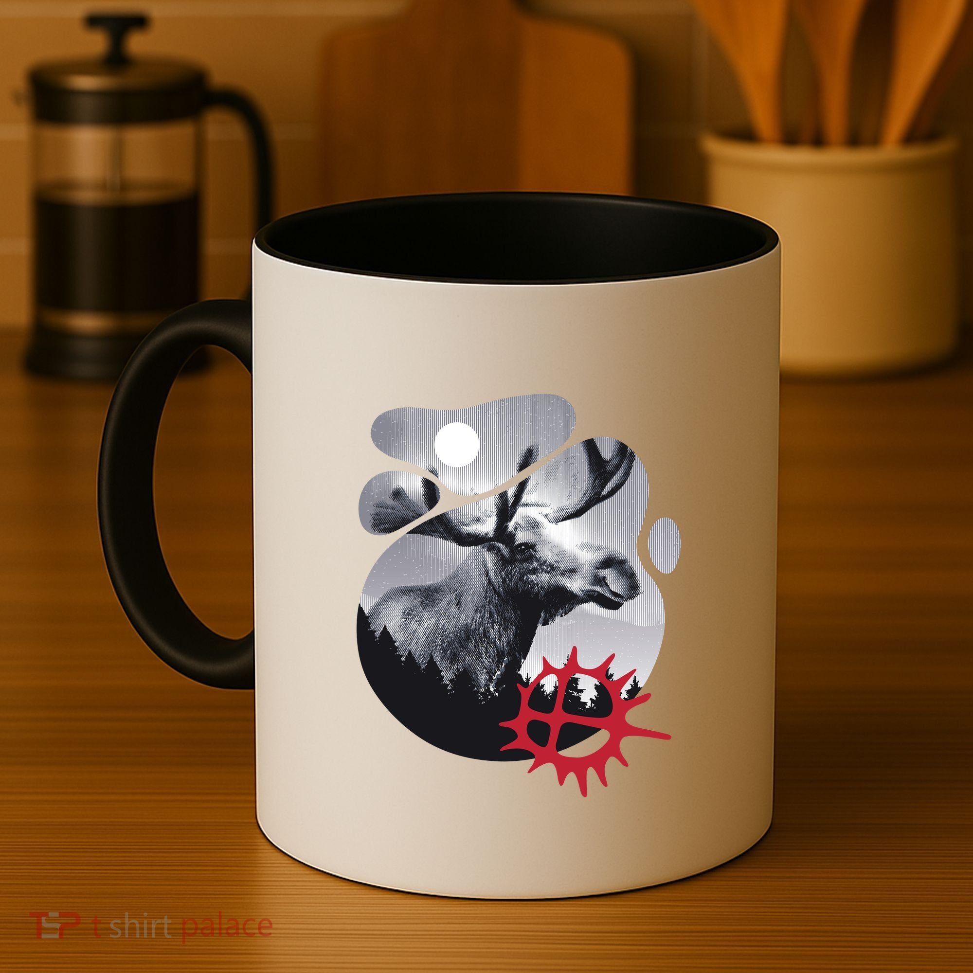 Moose Nature Sami Sun Coffee Mug
