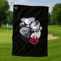 Moose Nature Sami Sun Golf Towel thumb 1