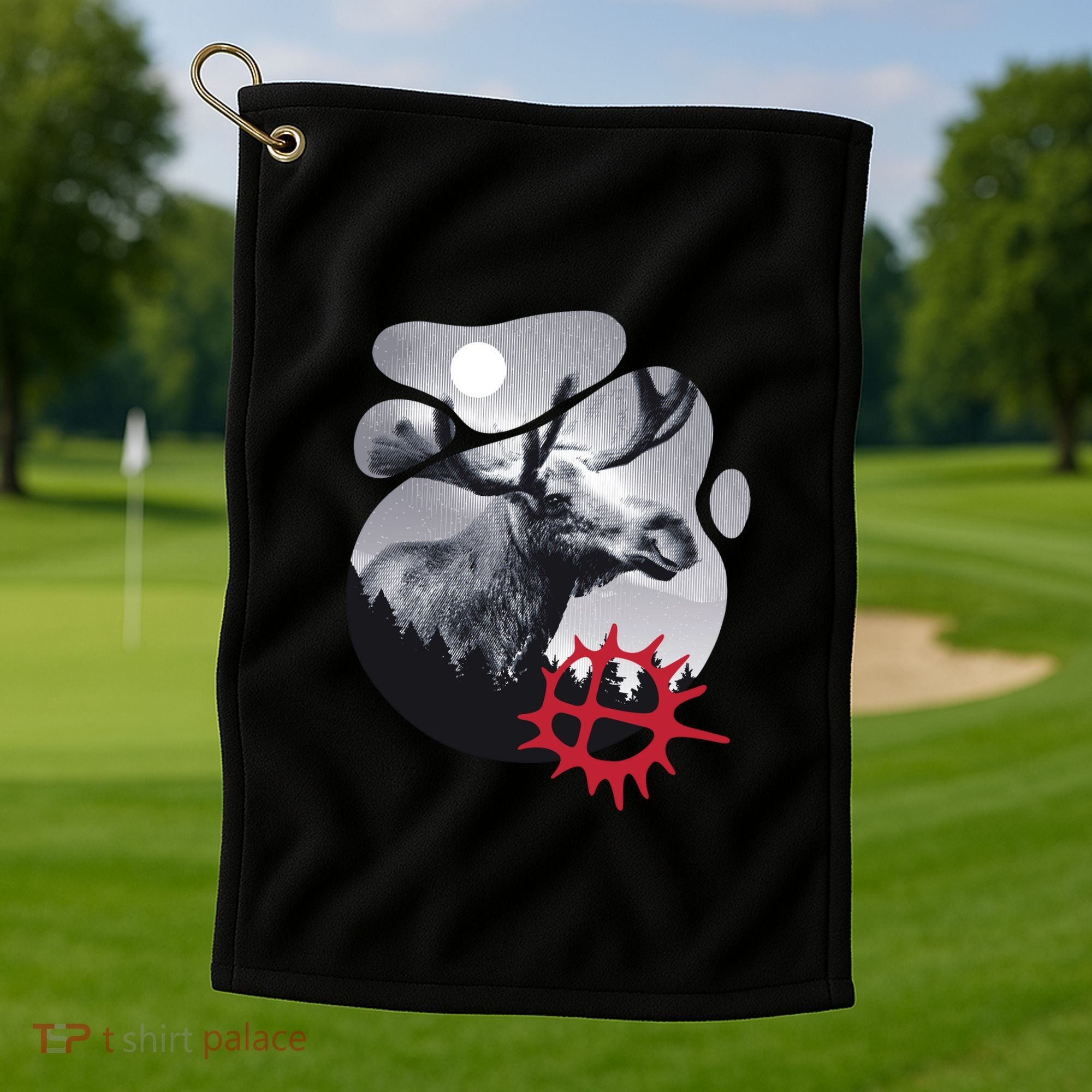 Moose Nature Sami Sun Golf Towel