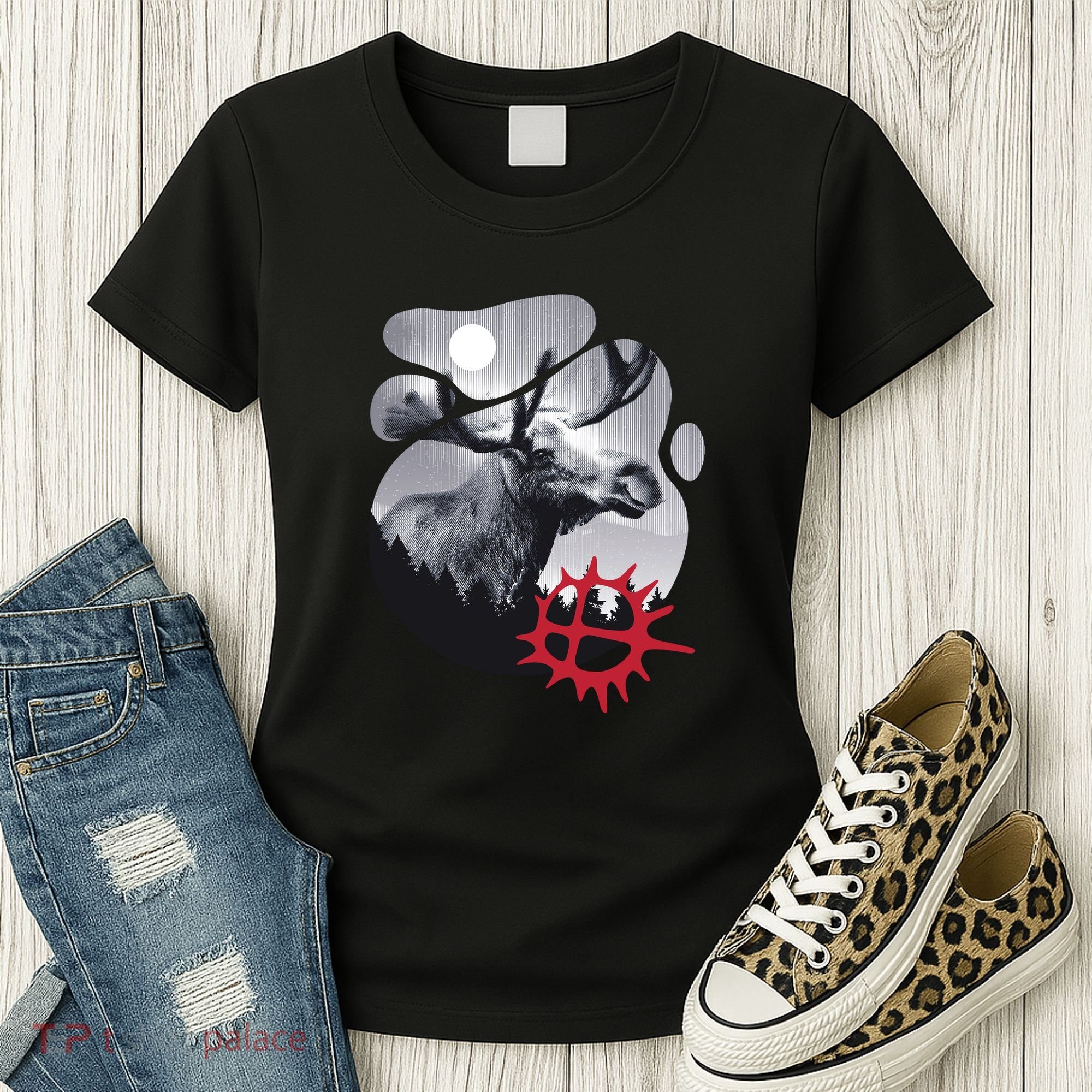 Moose Nature Sami Sun Women's T-Shirt
