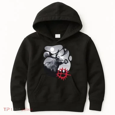 Moose Nature Sami Sun Kids Hoodie