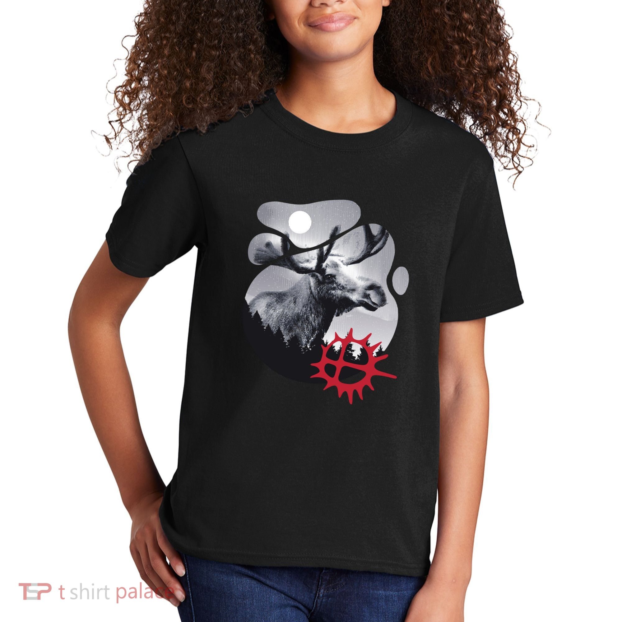 Moose Nature Sami Sun Kids T-Shirt