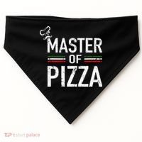 Master Of Pizza Italy Pizza Master Pizza Cooking Chef USA-Made Doggie Bandana thumb 0