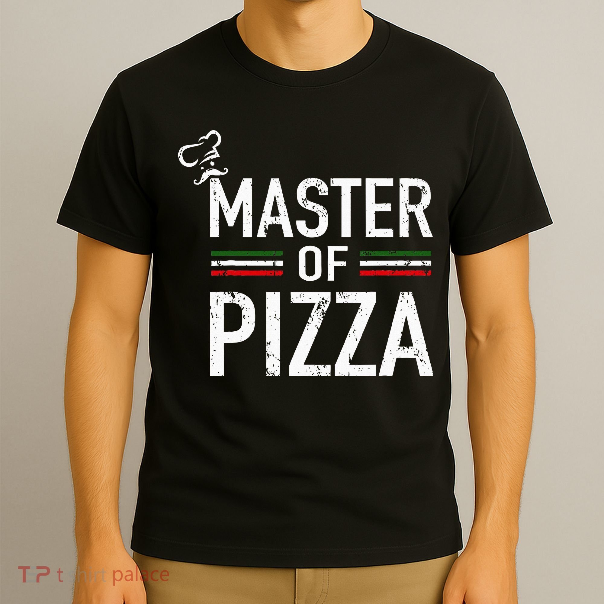 Master Of Pizza Italy Pizza Master Pizza Cooking Chef T-Shirt