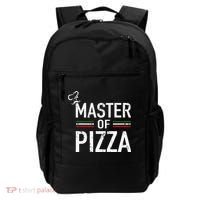 Master Of Pizza Italy Pizza Master Pizza Cooking Chef Backpack thumb 0