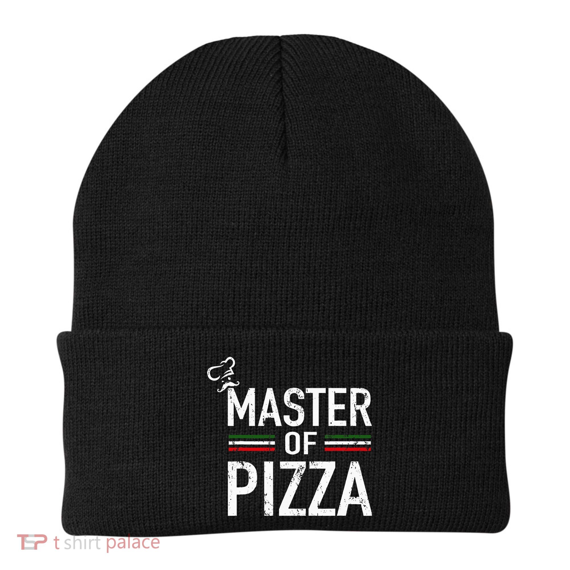 Master Of Pizza Italy Pizza Master Pizza Cooking Chef Beanie