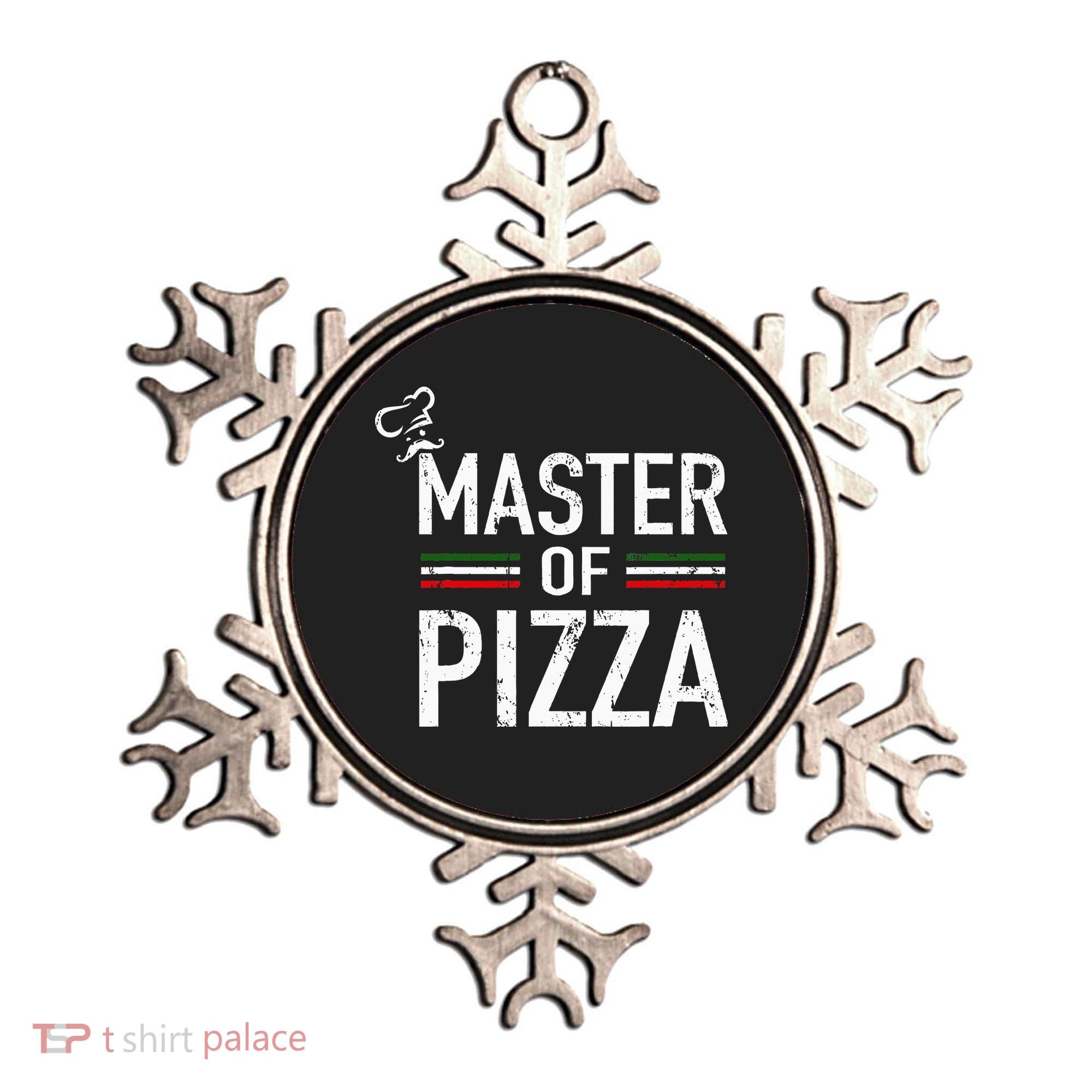 Master Of Pizza Italy Pizza Master Pizza Cooking Chef Ornament