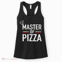 Master Of Pizza Italy Pizza Master Pizza Cooking Chef Women's Tank Top thumb 0