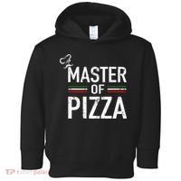 Master Of Pizza Italy Pizza Master Pizza Cooking Chef Toddler Hoodie thumb 0