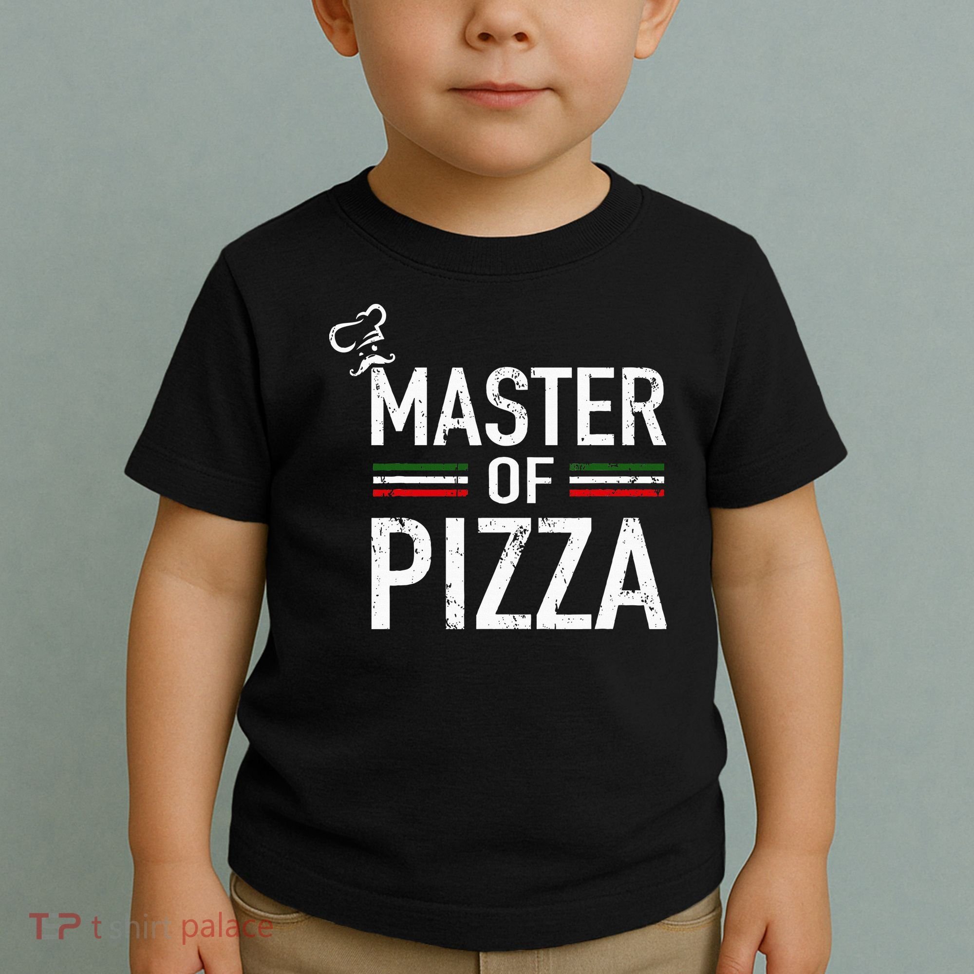 Master Of Pizza Italy Pizza Master Pizza Cooking Chef Toddler T-Shirt