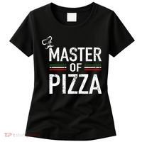Master Of Pizza Italy Pizza Master Pizza Cooking Chef Women's T-Shirt thumb 0