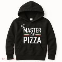 Master Of Pizza Italy Pizza Master Pizza Cooking Chef Kids Hoodie thumb 0