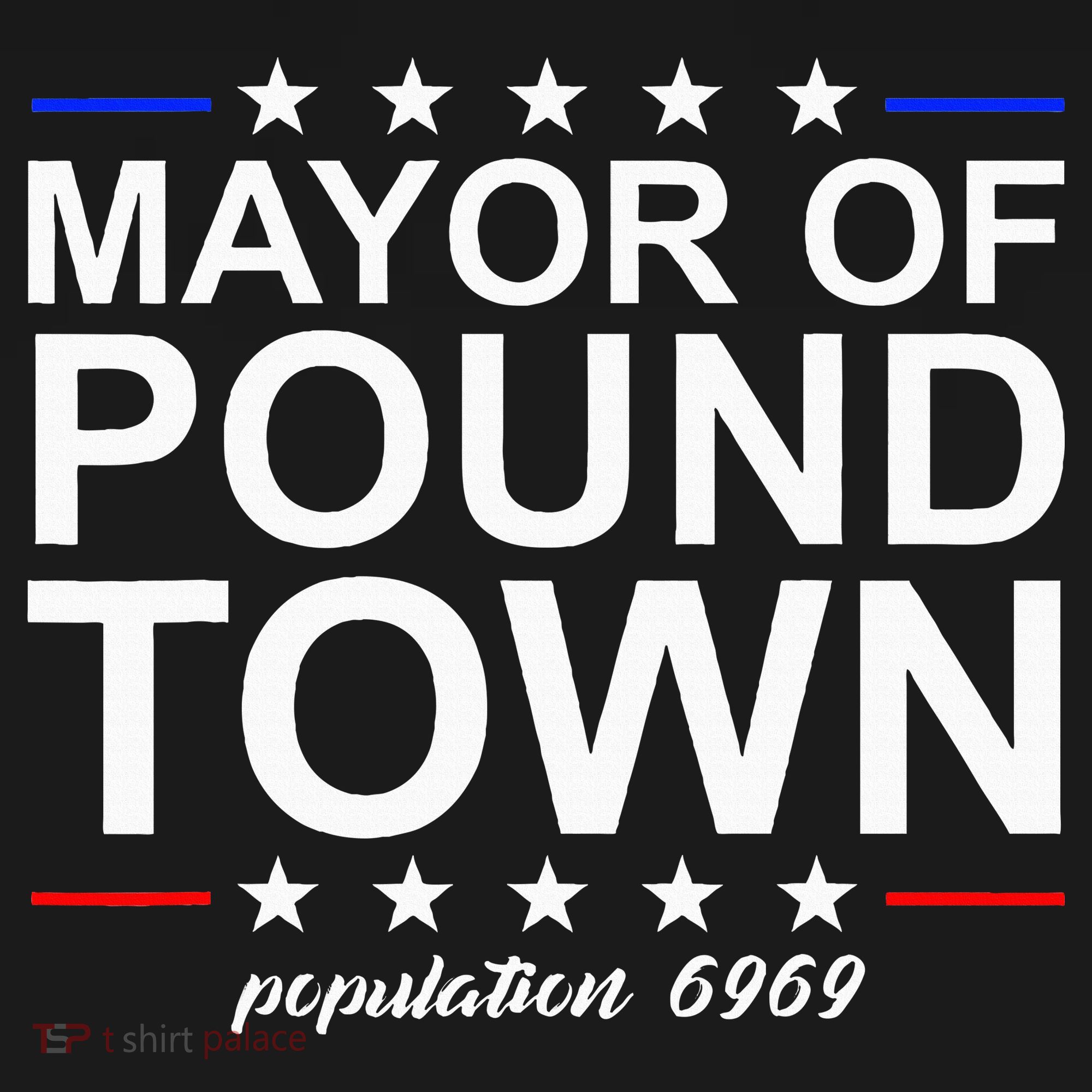 Mayor Of Pound Town Funny Adult Humor Pound Town Women's Tank Top