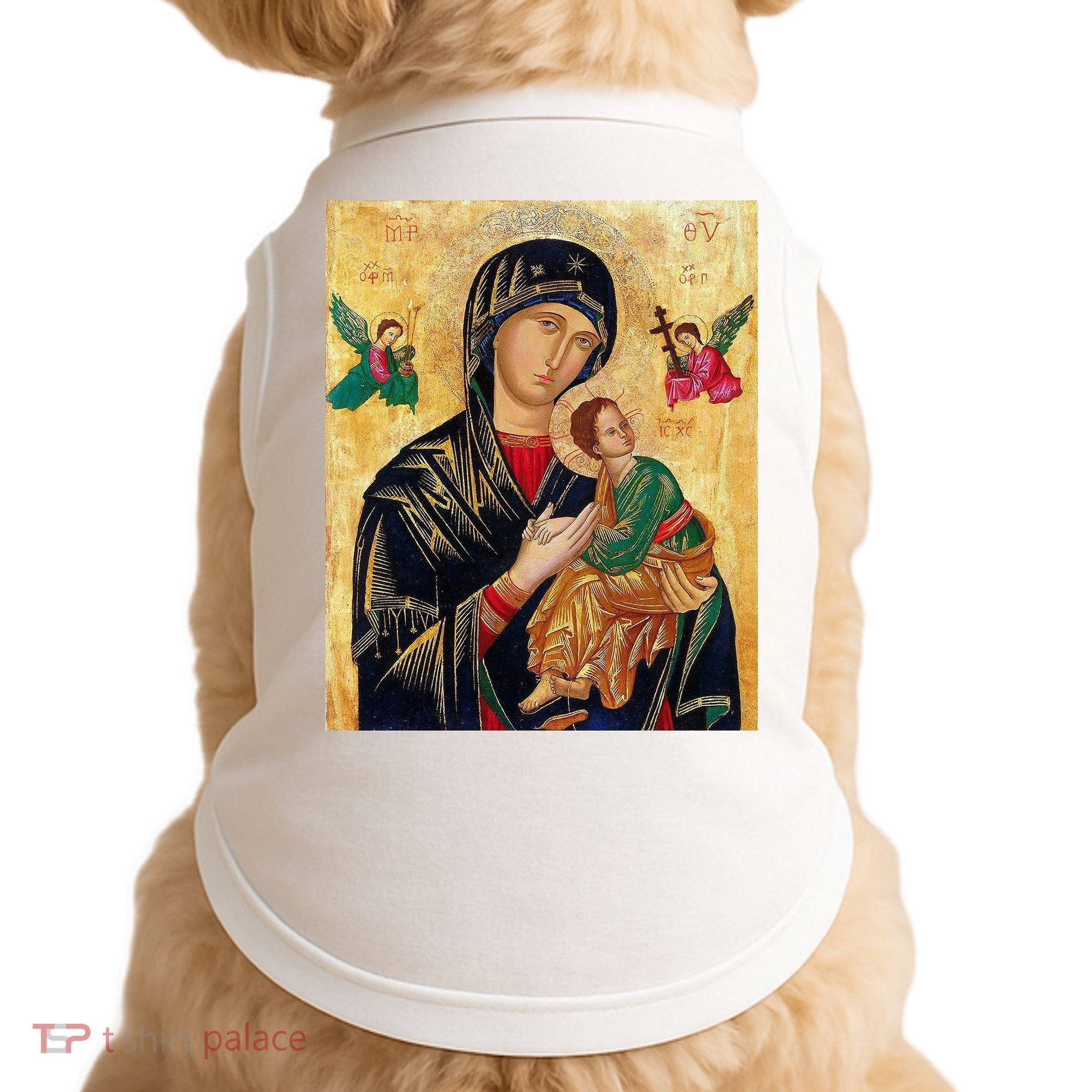 Mother Of Perpetual Help Doggie Tank