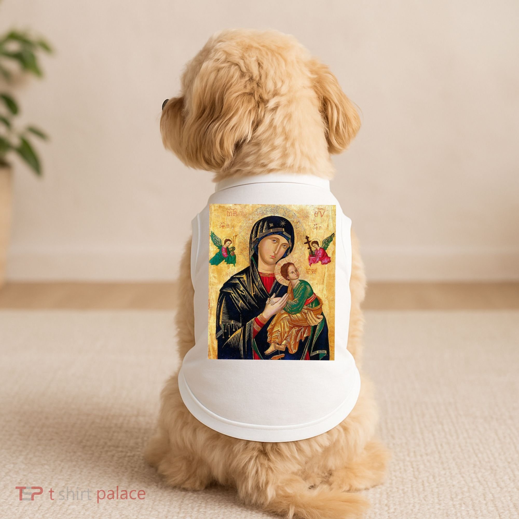 Mother Of Perpetual Help Doggie Tank
