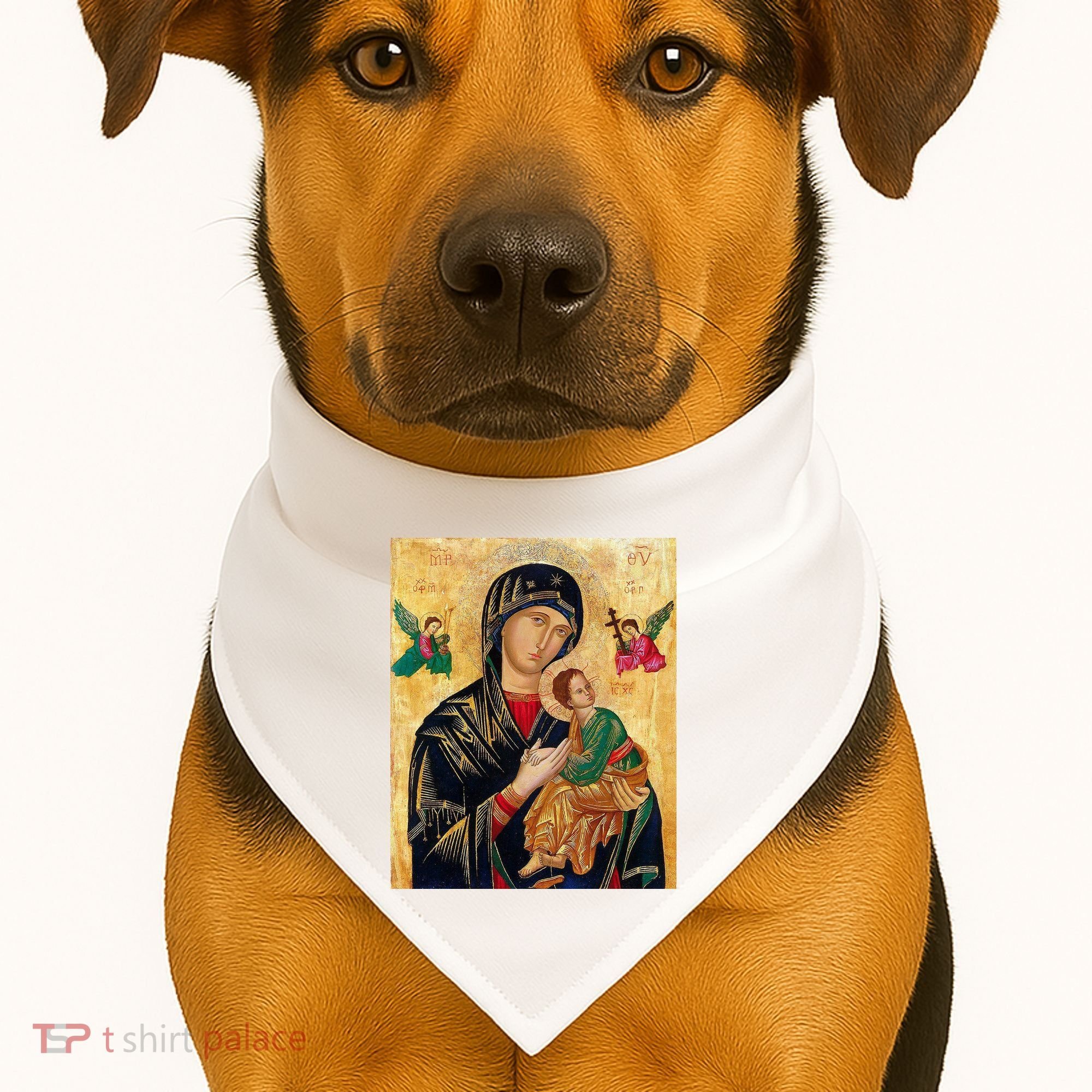 Mother Of Perpetual Help USA-Made Doggie Bandana