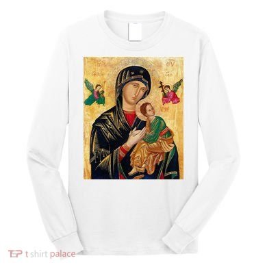 Mother Of Perpetual Help Long Sleeve Shirt