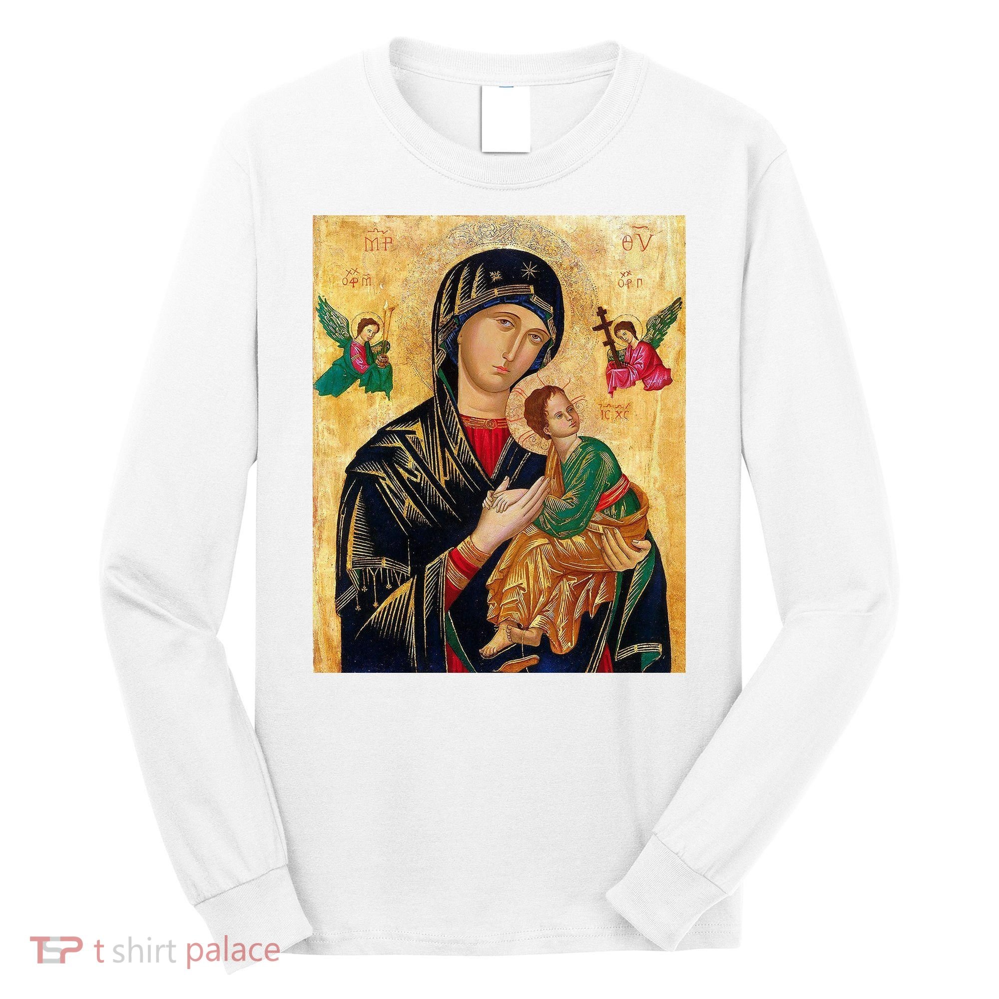 Mother Of Perpetual Help Long Sleeve Shirt
