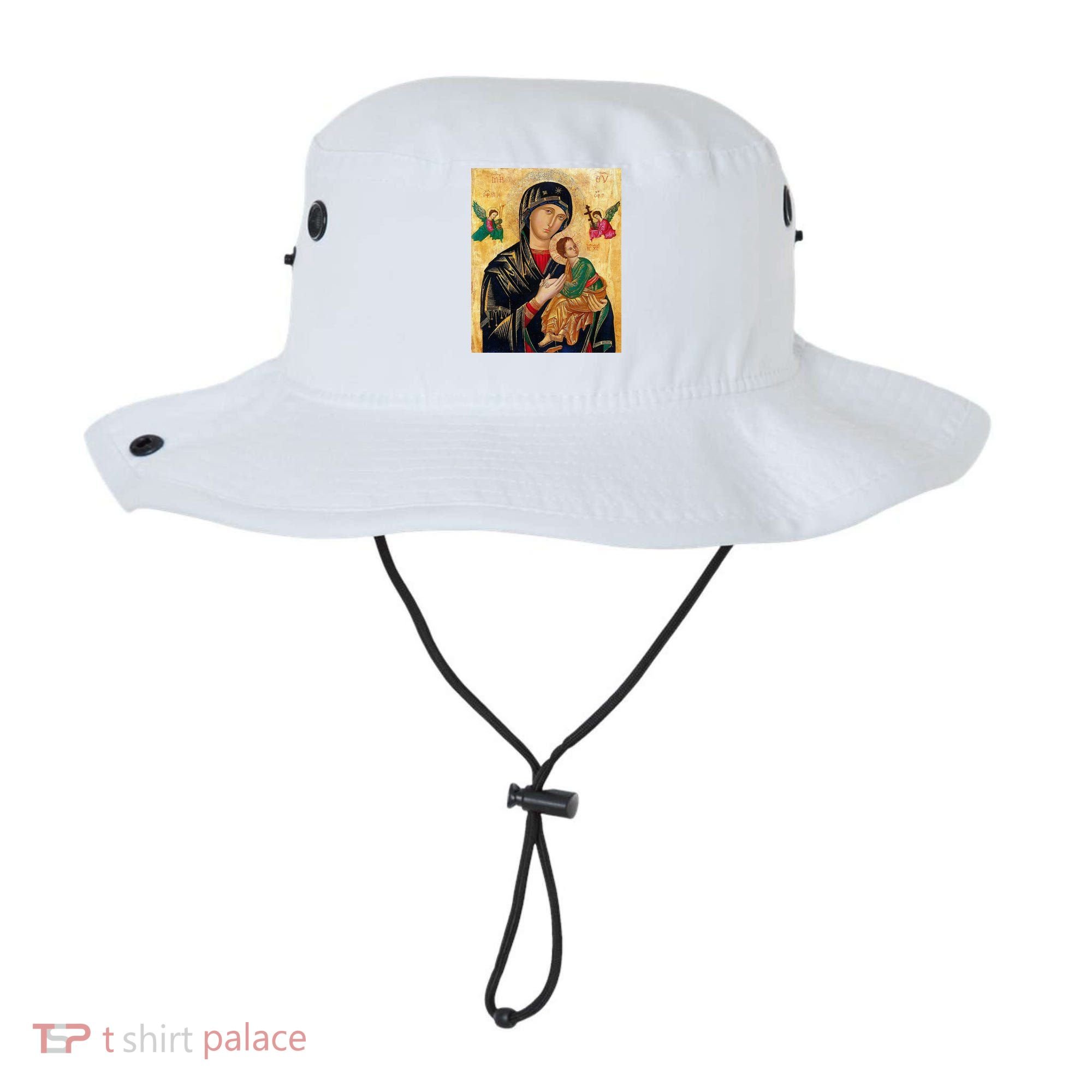 Mother Of Perpetual Help Bucket Hat