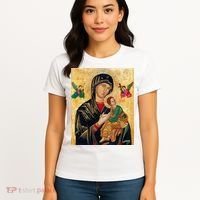 Mother Of Perpetual Help Women's T-Shirt thumb 4