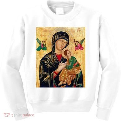 Mother Of Perpetual Help Kids Sweatshirt