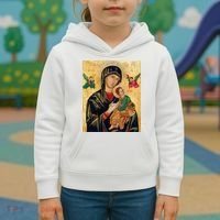 Mother Of Perpetual Help Kids Hoodie thumb 3
