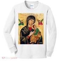 Mother Of Perpetual Help Kids Long Sleeve Shirt thumb 0