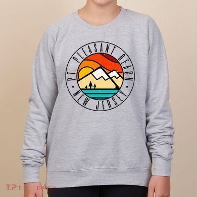 Minimalist Outdoors Pt. Pleasant Beach Point New Jersey Nj Women's Sweatshirt