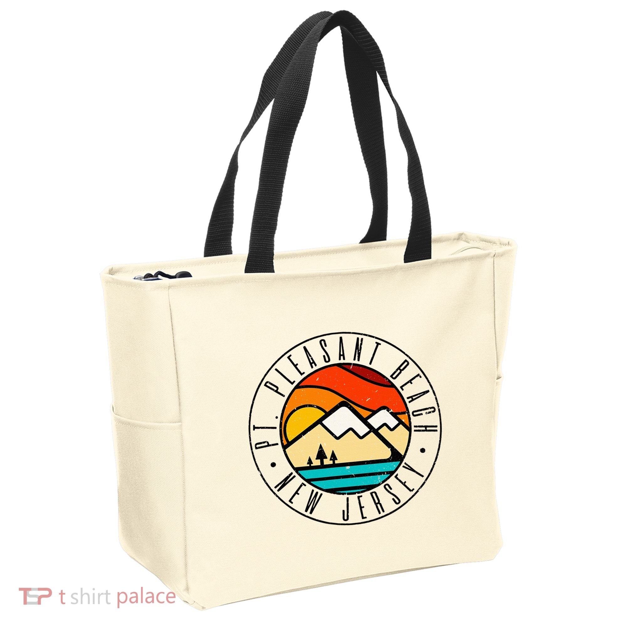 Minimalist Outdoors Pt. Pleasant Beach Point New Jersey Nj Tote Bag