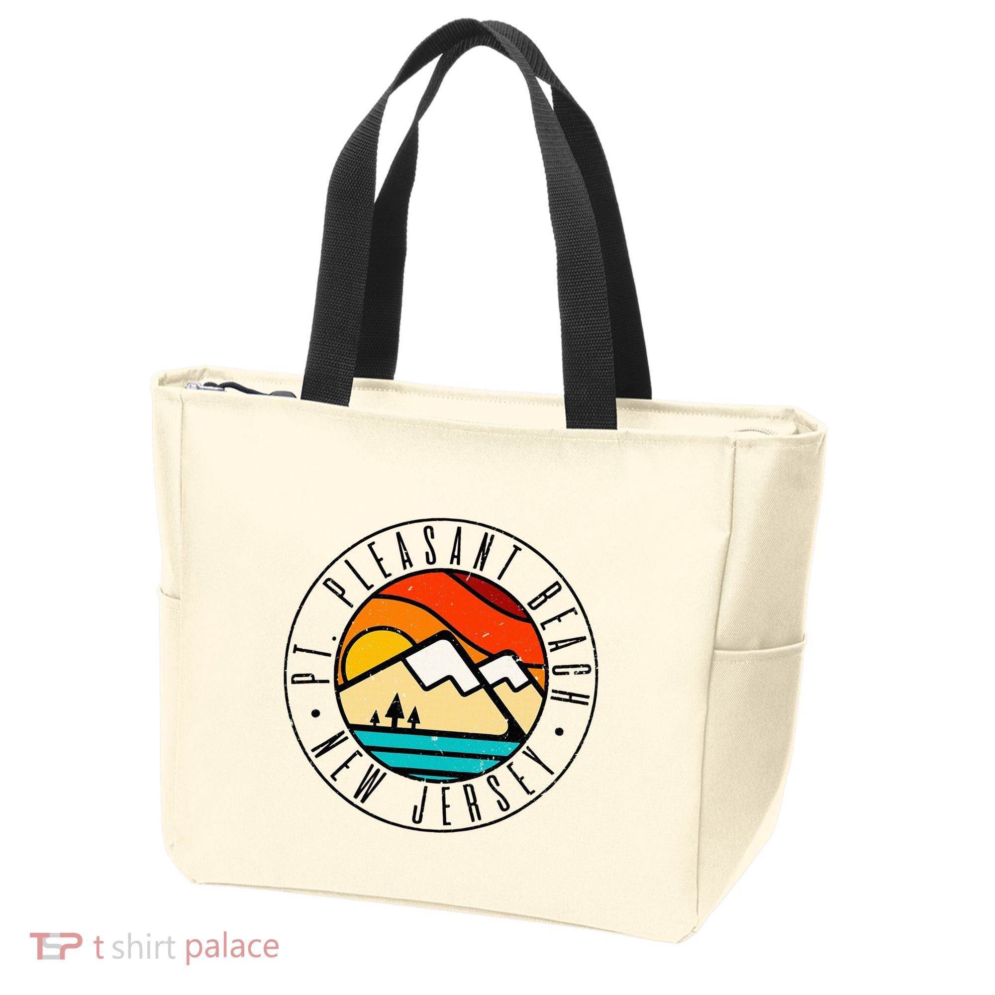 Minimalist Outdoors Pt. Pleasant Beach Point New Jersey Nj Tote Bag