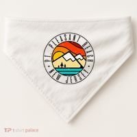 Minimalist Outdoors Pt. Pleasant Beach Point New Jersey Nj USA-Made Doggie Bandana thumb 0