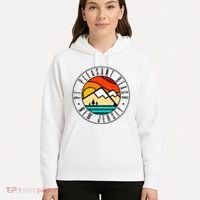 Minimalist Outdoors Pt. Pleasant Beach Point New Jersey Nj Hoodie thumb 5