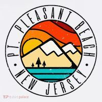 Minimalist Outdoors Pt. Pleasant Beach Point New Jersey Nj Hoodie thumb 7