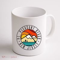 Minimalist Outdoors Pt. Pleasant Beach Point New Jersey Nj Coffee Mug thumb 1