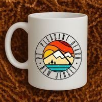 Minimalist Outdoors Pt. Pleasant Beach Point New Jersey Nj Coffee Mug thumb 2