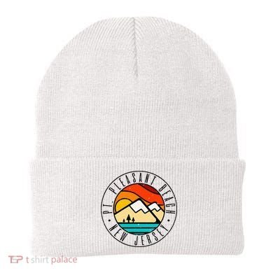 Minimalist Outdoors Pt. Pleasant Beach Point New Jersey Nj Beanie