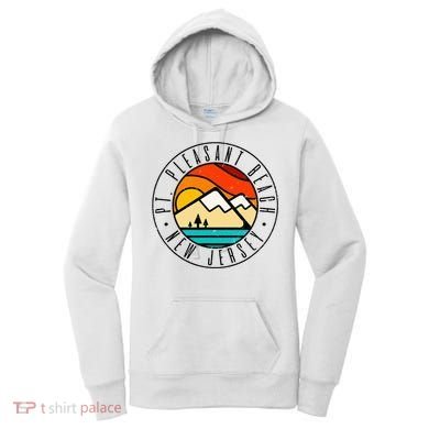 Minimalist Outdoors Pt. Pleasant Beach Point New Jersey Nj Women's Hoodie