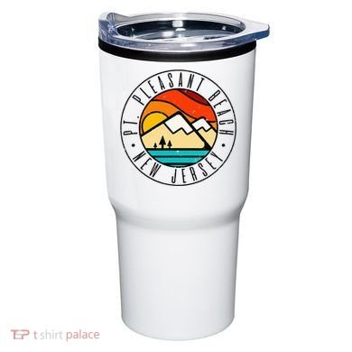 Minimalist Outdoors Pt. Pleasant Beach Point New Jersey Nj Tumbler