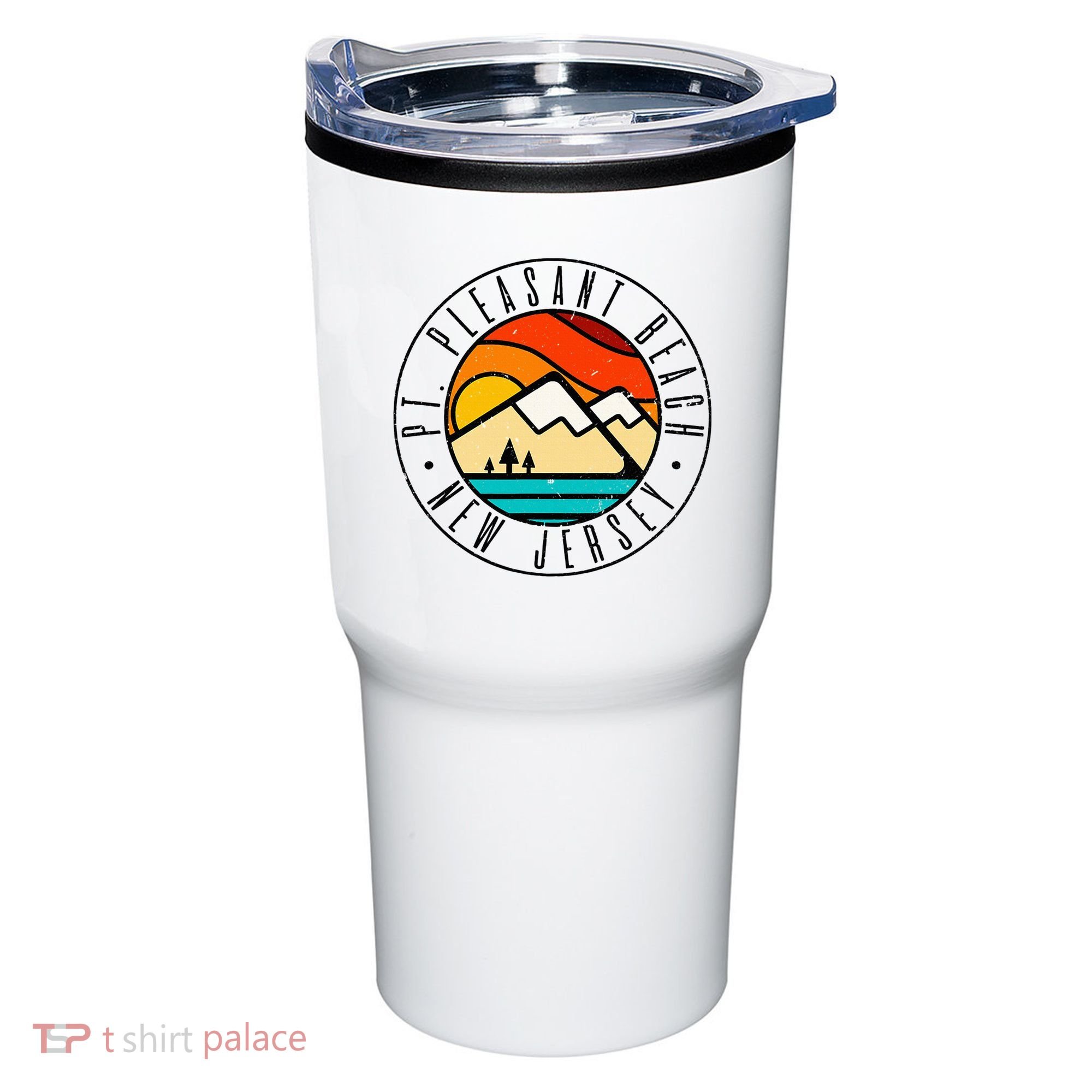 Minimalist Outdoors Pt. Pleasant Beach Point New Jersey Nj Tumbler