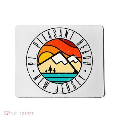 Minimalist Outdoors Pt. Pleasant Beach Point New Jersey Nj Mousepad