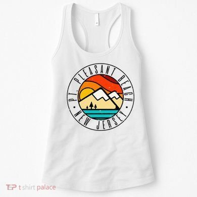 Minimalist Outdoors Pt. Pleasant Beach Point New Jersey Nj Women's Tank Top
